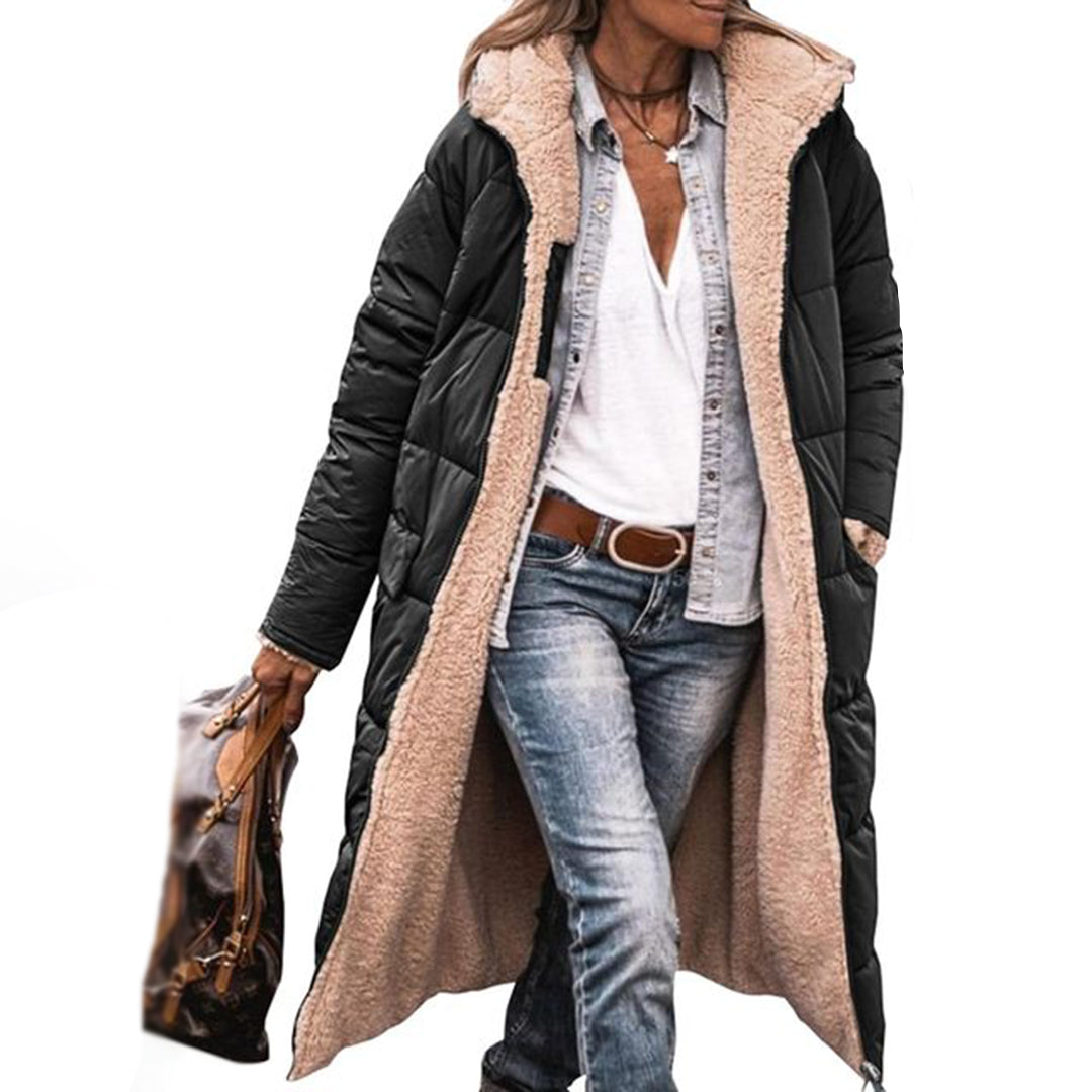 GR | Reversible Women's Puffer Jacket - Stylish and warm winter jacket
