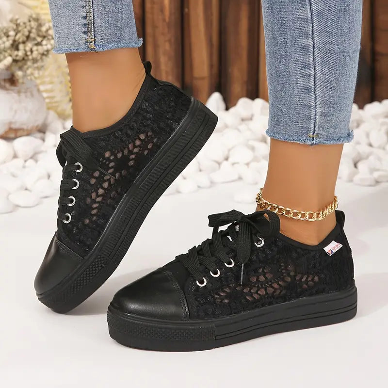 GR | Women's Lace Platform Sneakers