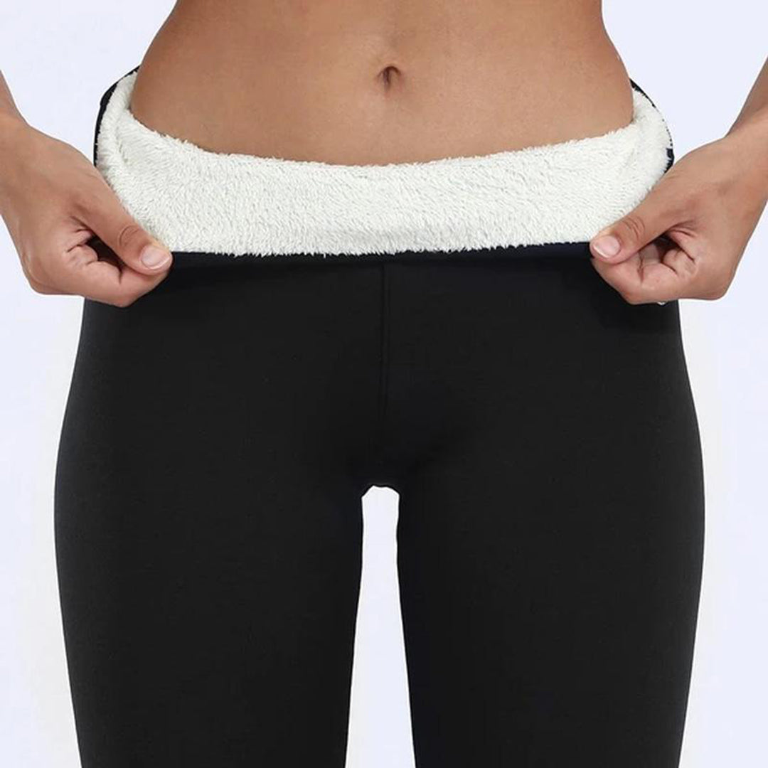 GR  | Damen Fleece Leggings Für DEN WINTER