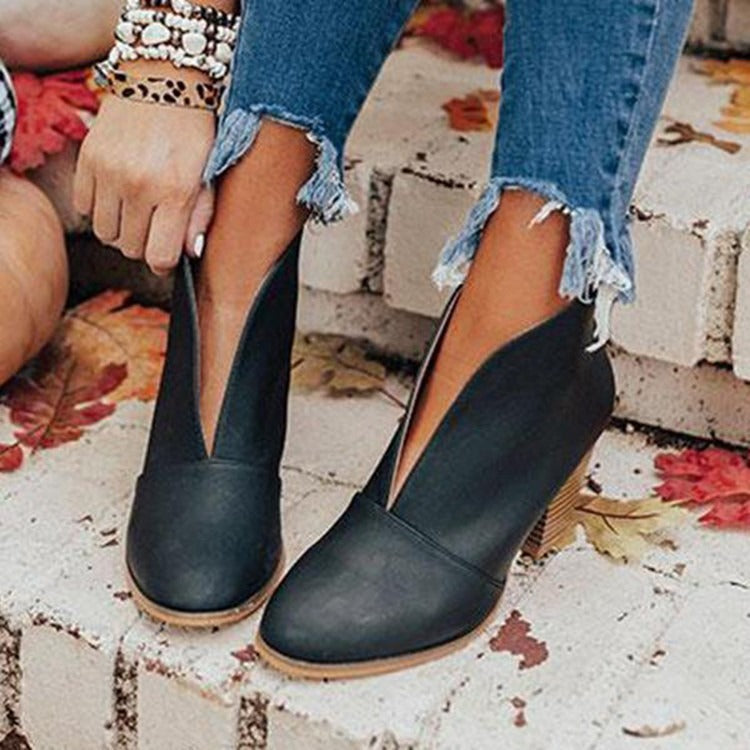 GR | High Heel Ankle Boots for Women