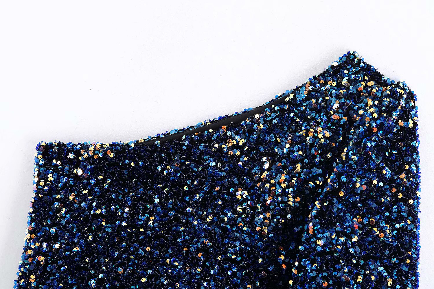 GR | Glittering top with one shoulder strap
