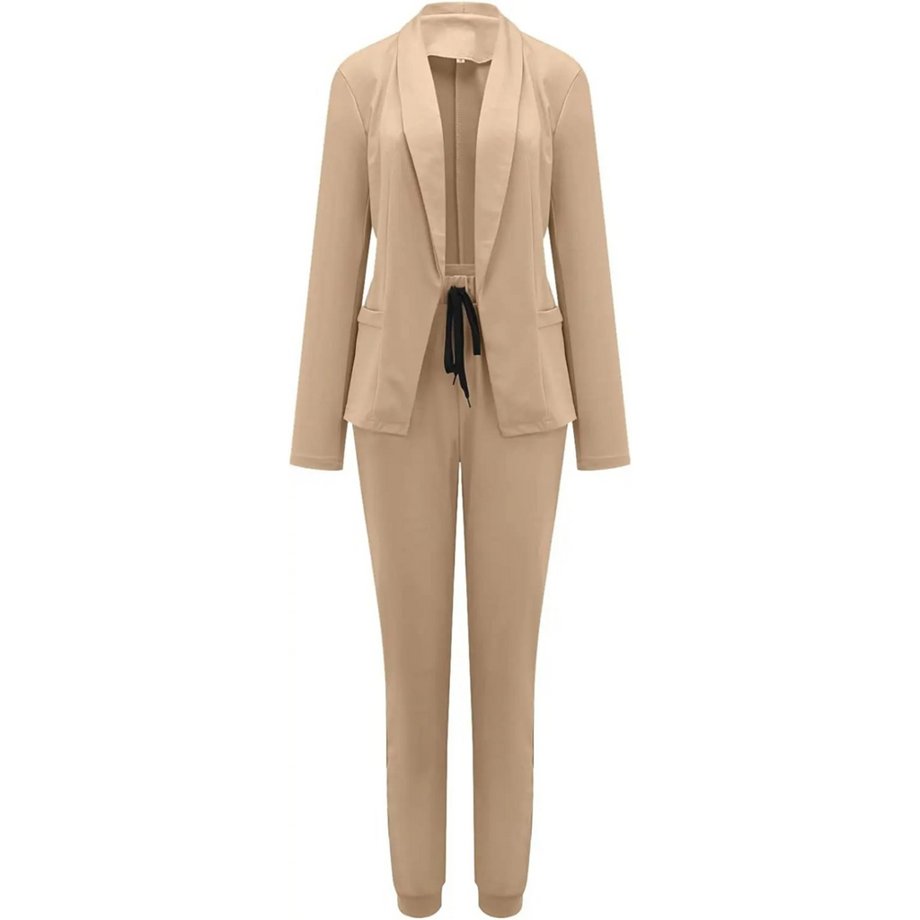 GR | Stylish women's blazer and trousers set