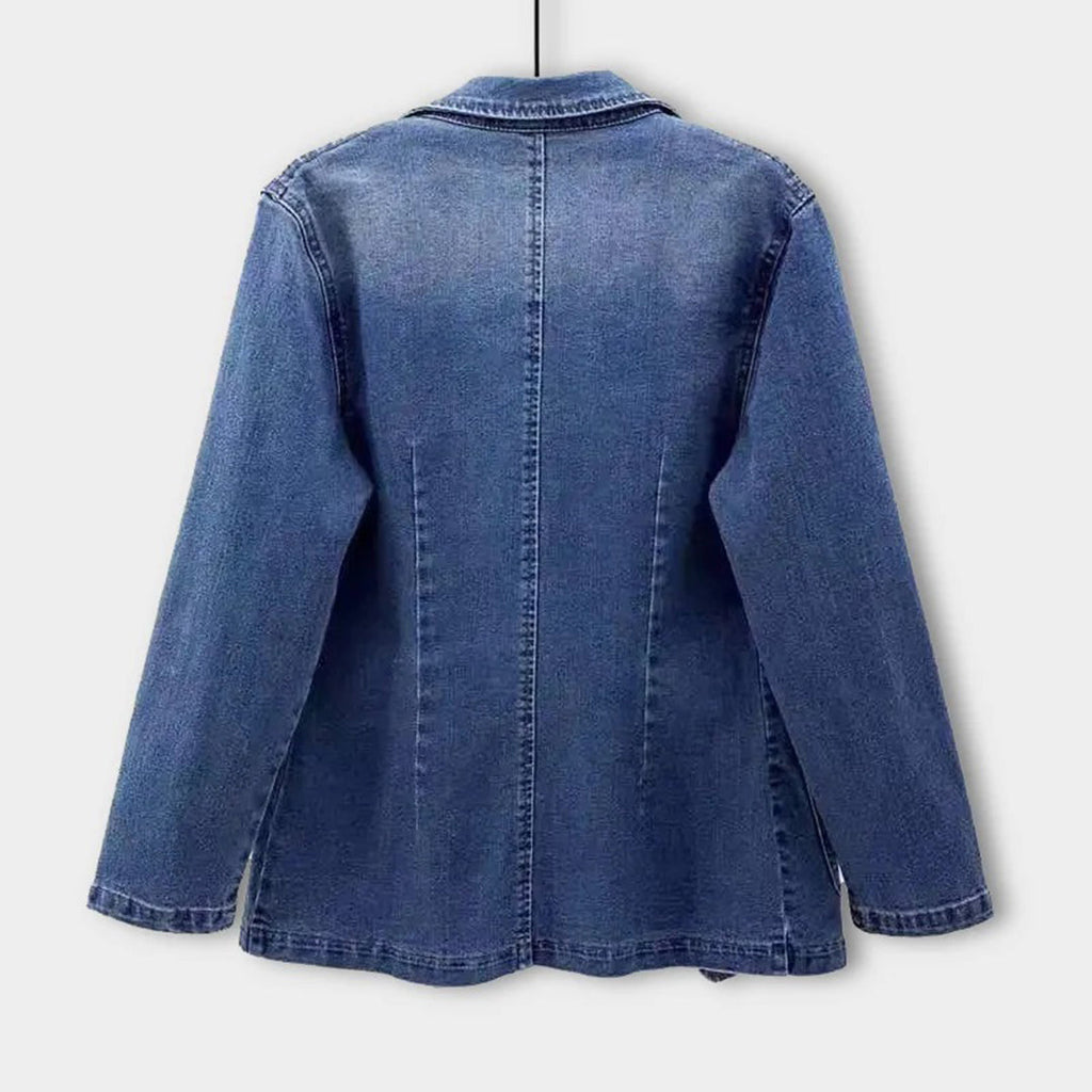 GR | Fit Denim Blazer For Women