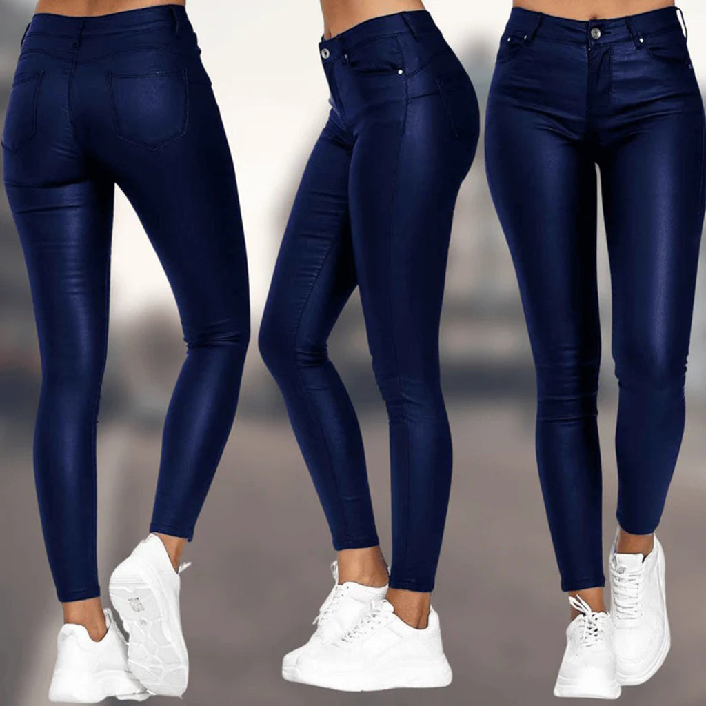 GR | Elegant leather trousers