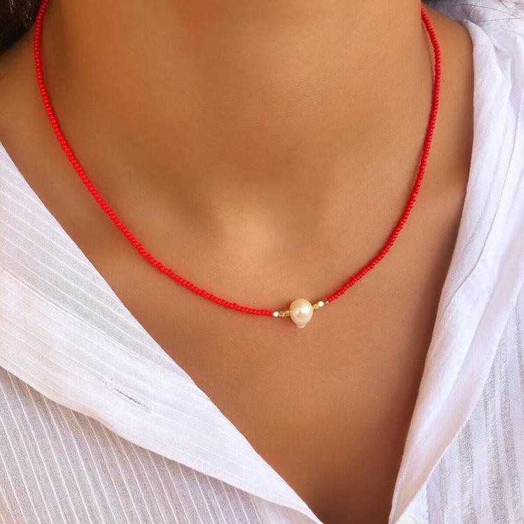 GR | Classic pearl necklace with a subtle sheen