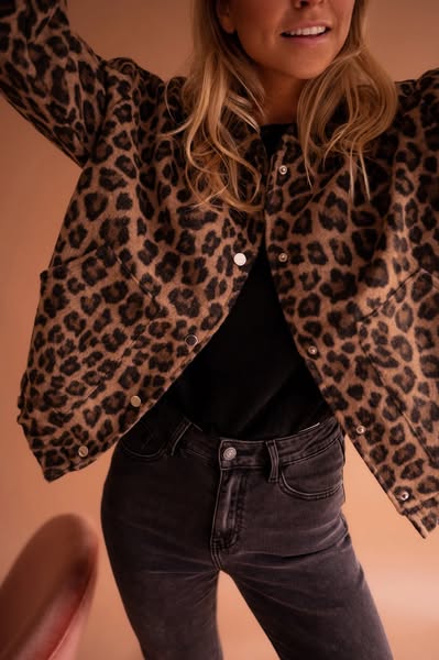 GR | The Leopard Bomber Jacket
