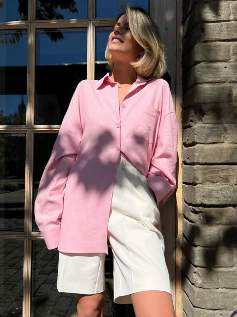 GR | High-waisted summer shorts for women
