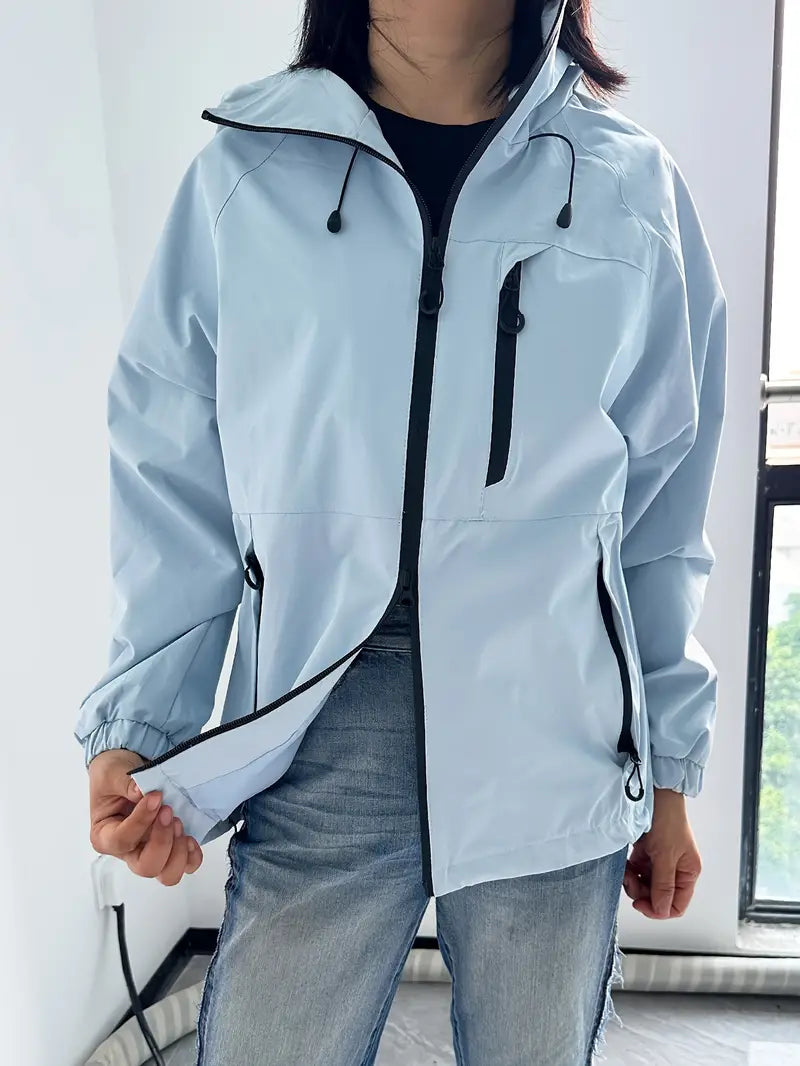GR | Water and Windproof Hooded Jacket for Women