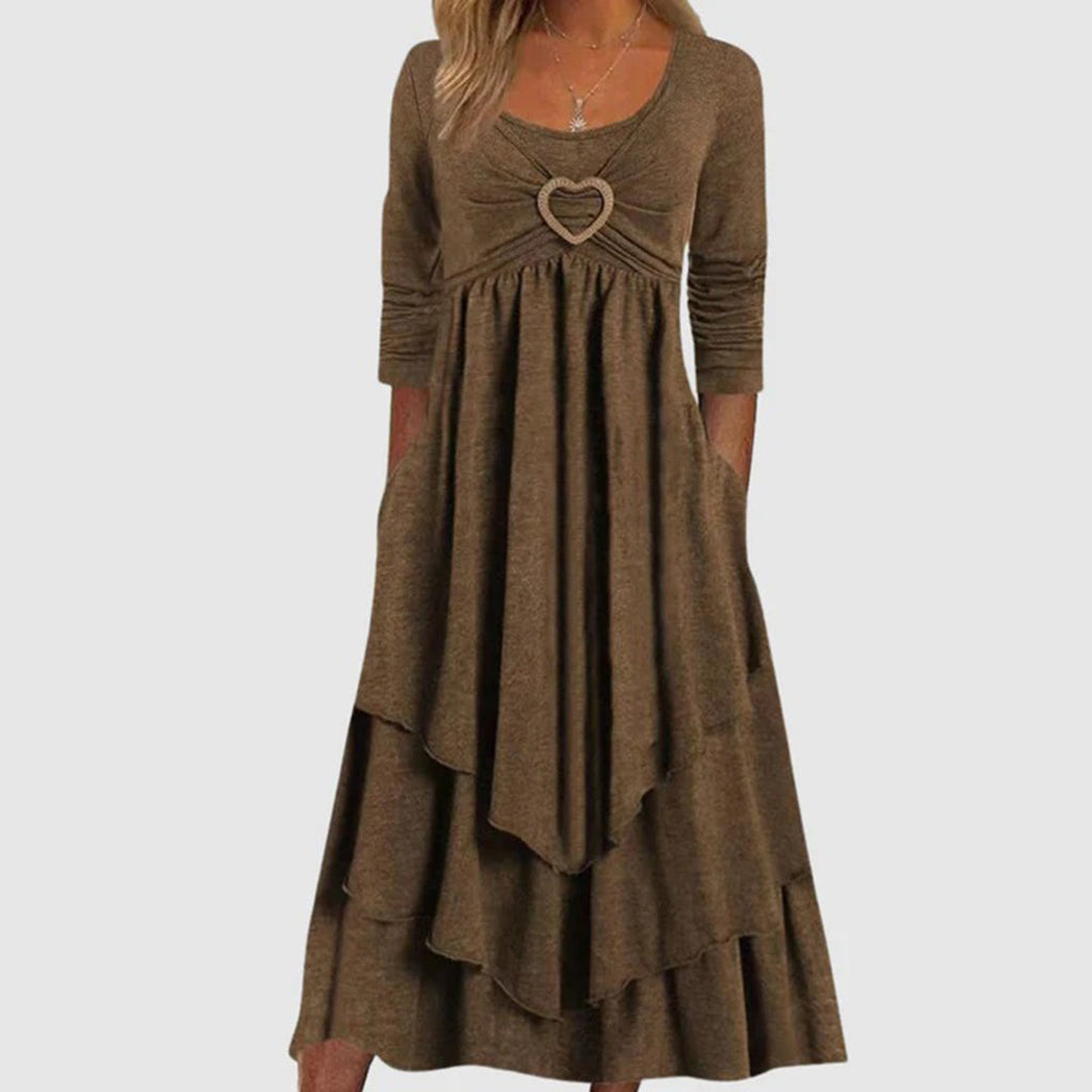 GR - Lässiges langes Kleid