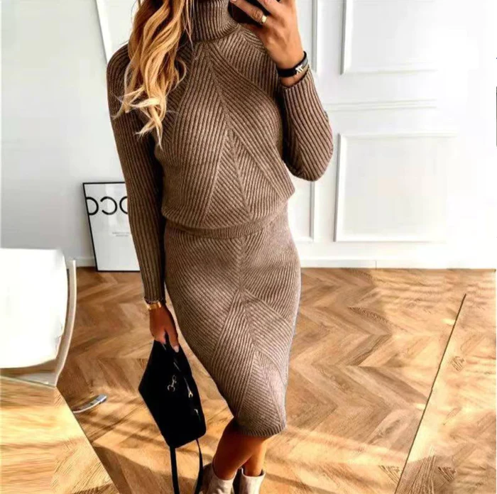 GR | Ribbed Two-Piece Set for Women