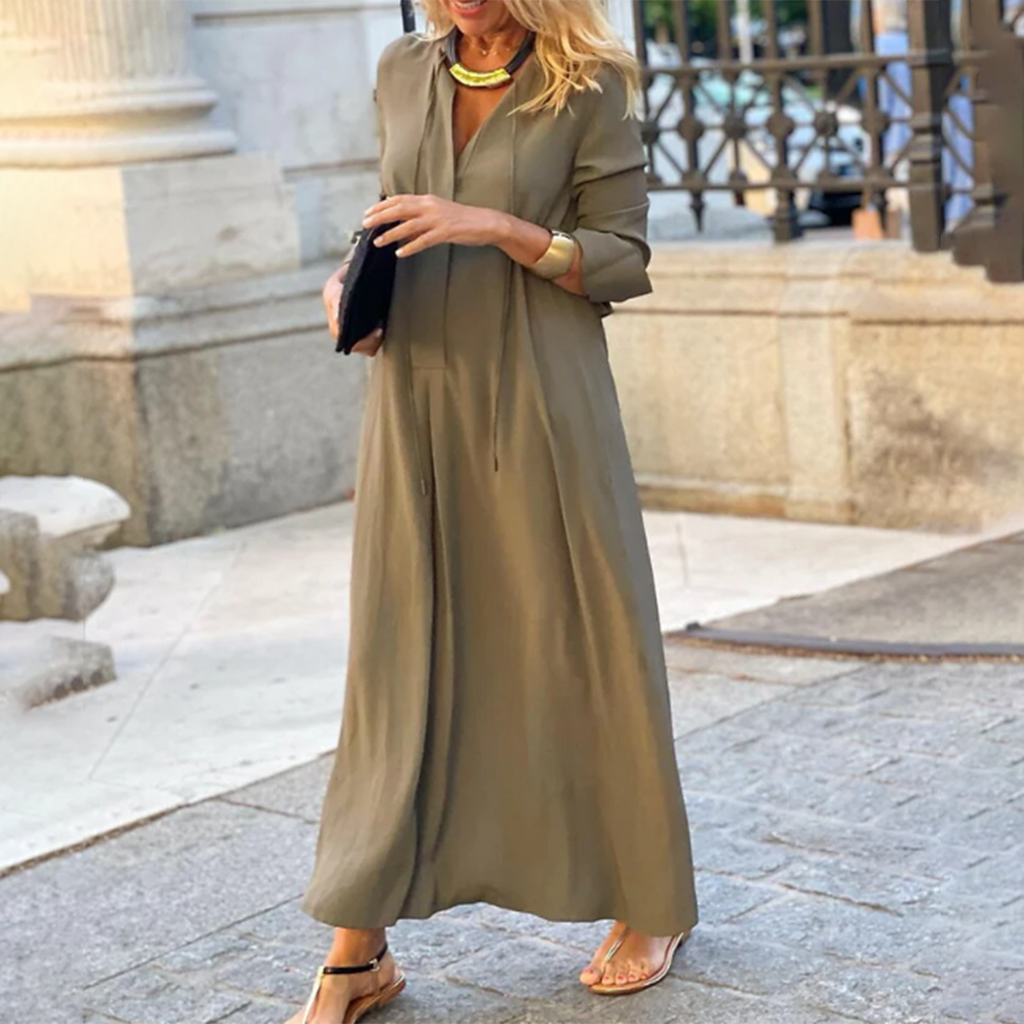 GR - Simple, casual women's dress