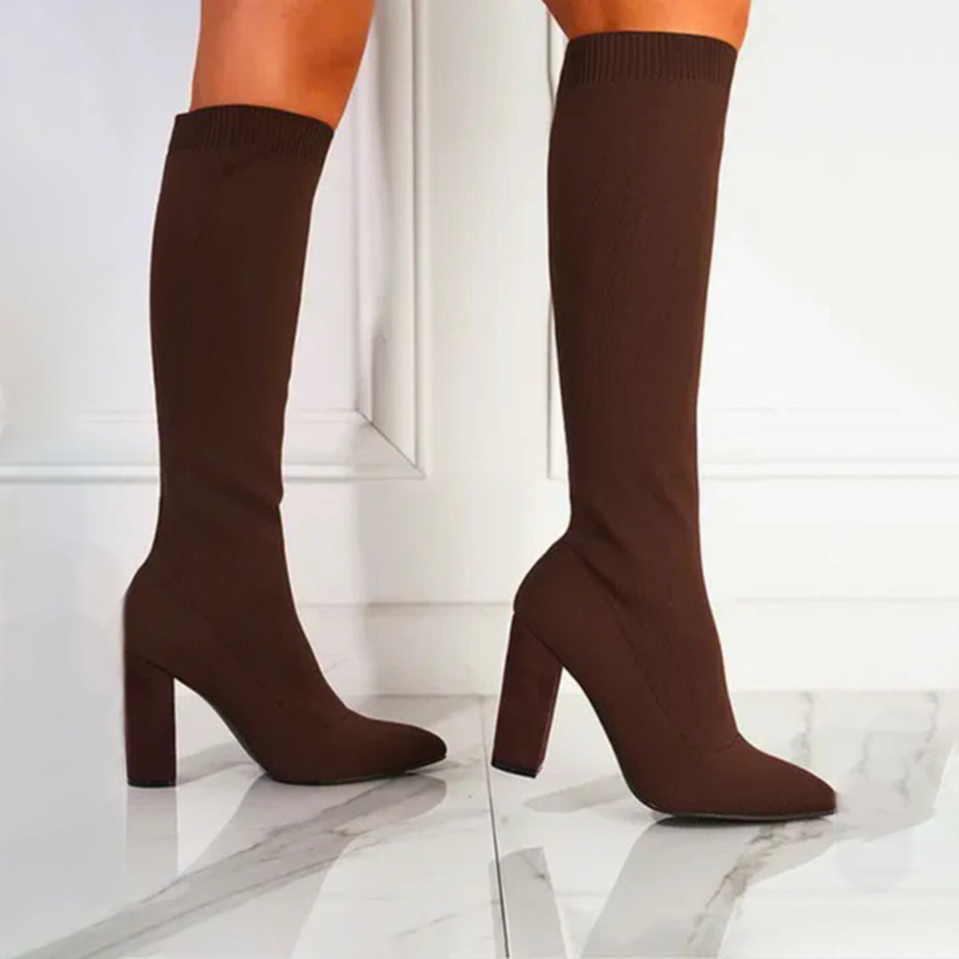 GR - Knee-length sock boots