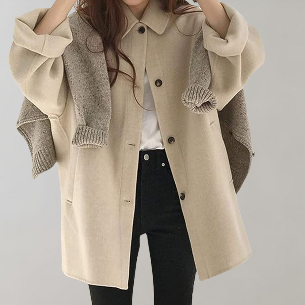 Casual and relaxed winter coat