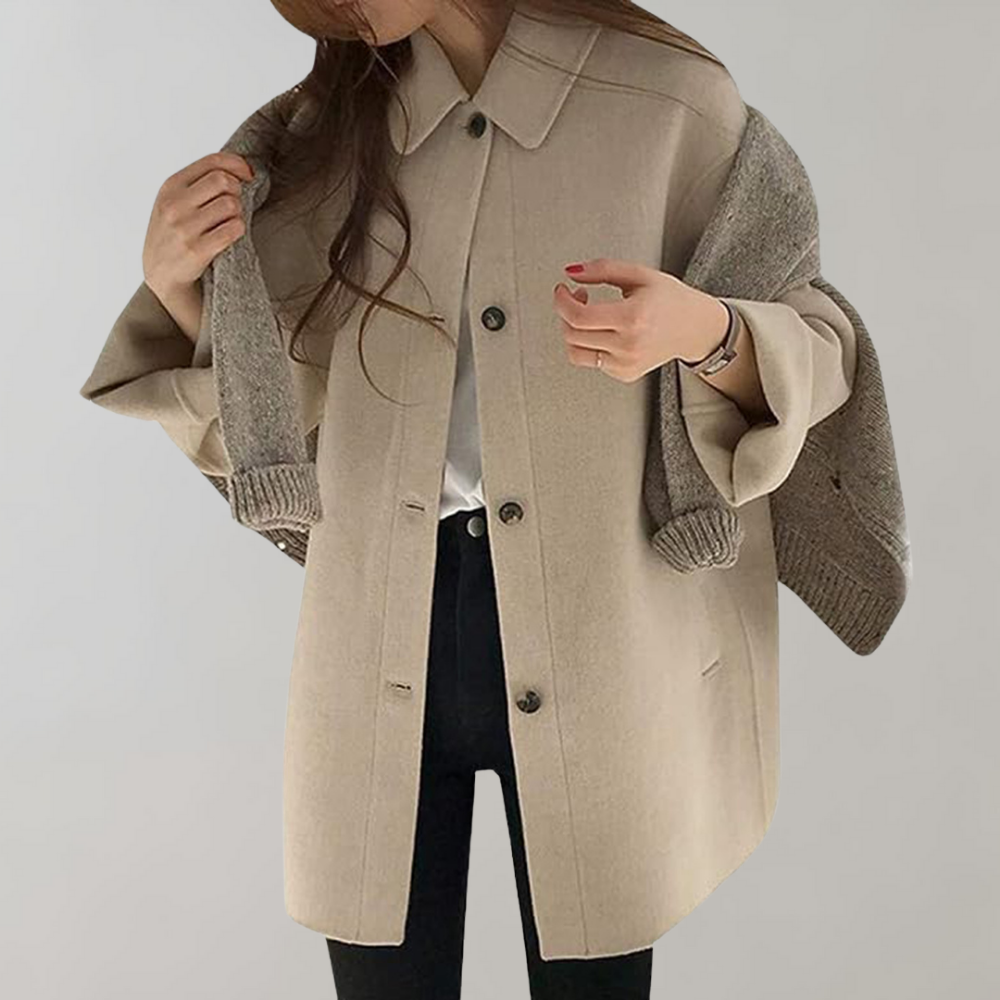 Casual and relaxed winter coat