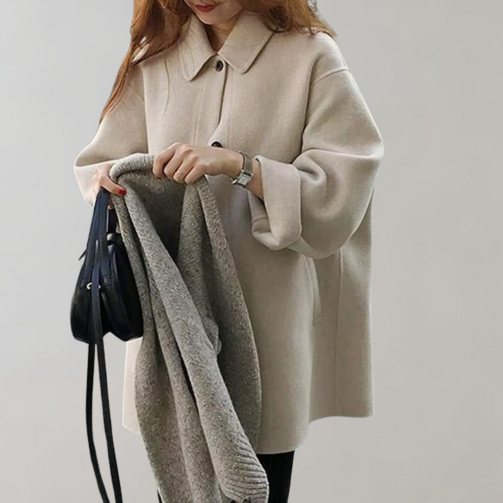 Casual and relaxed winter coat