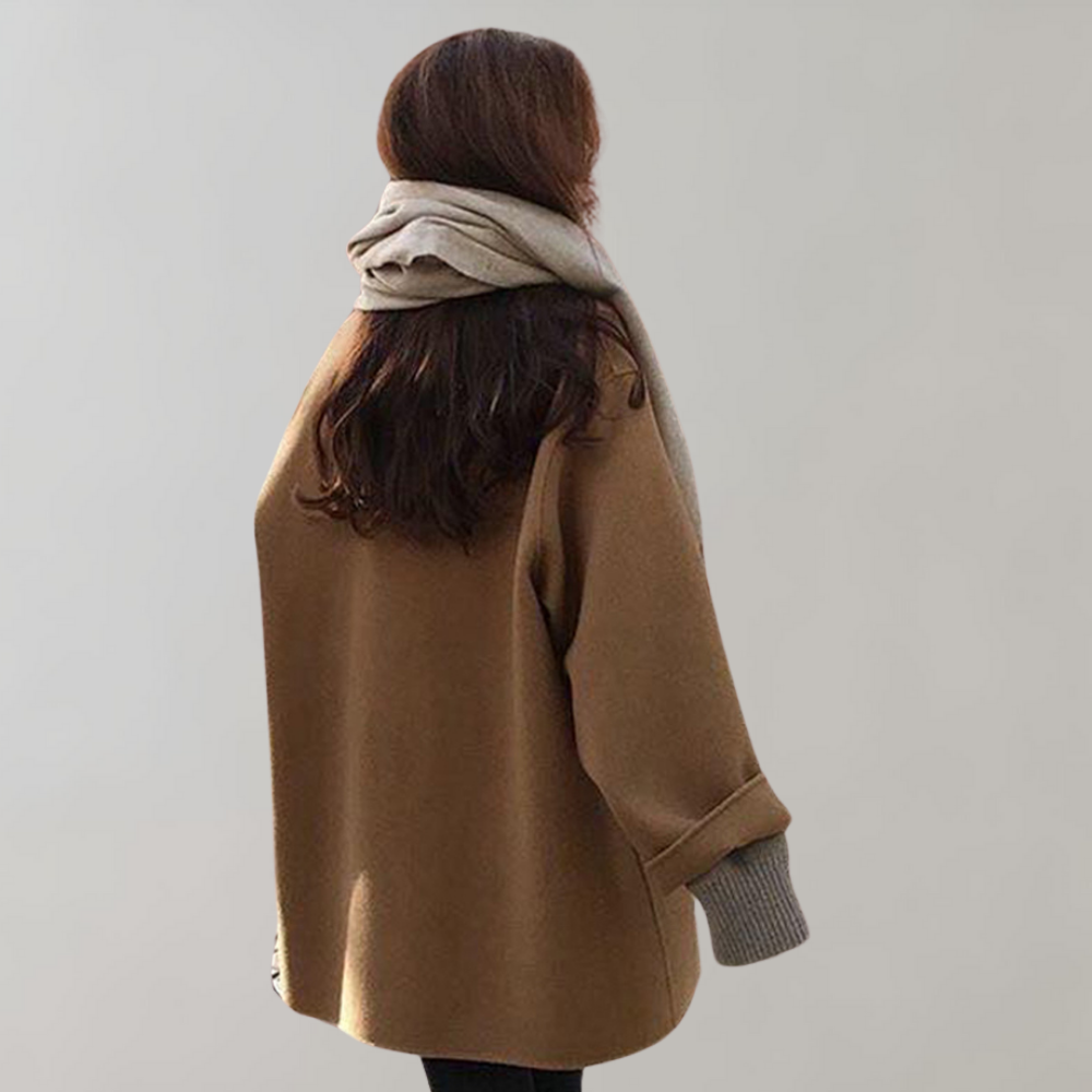 Casual and relaxed winter coat