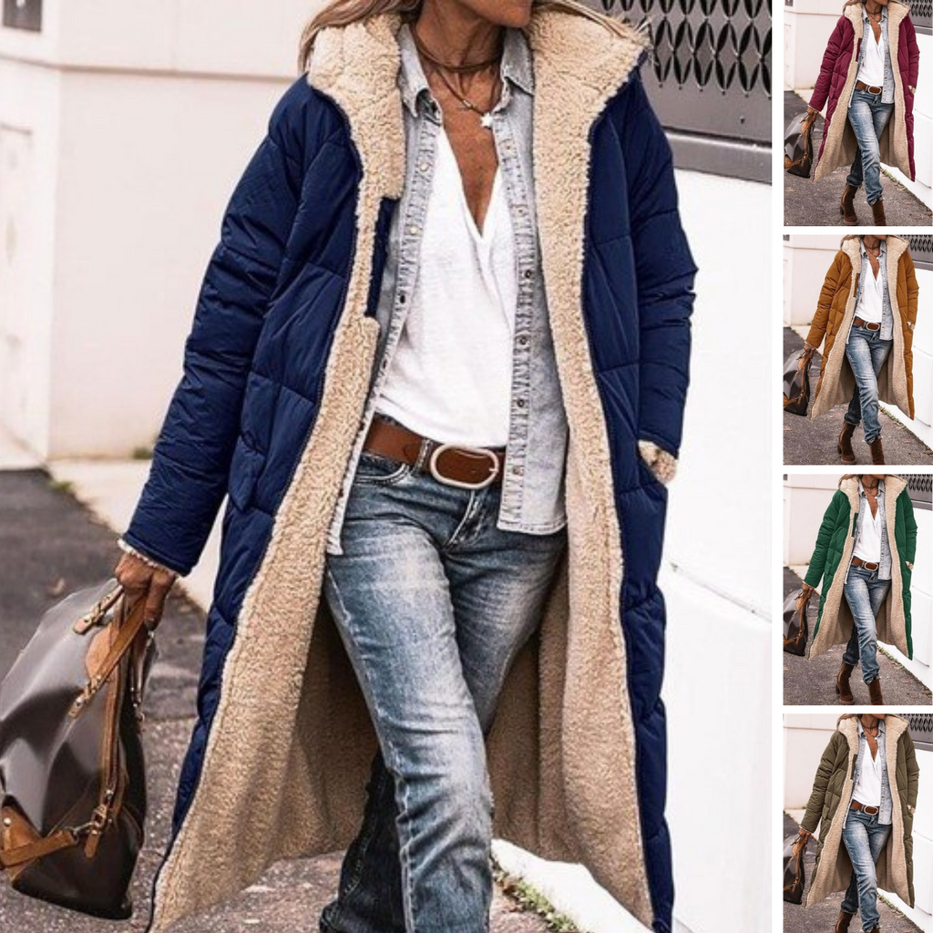 GR - Plush Coat with Long Hood