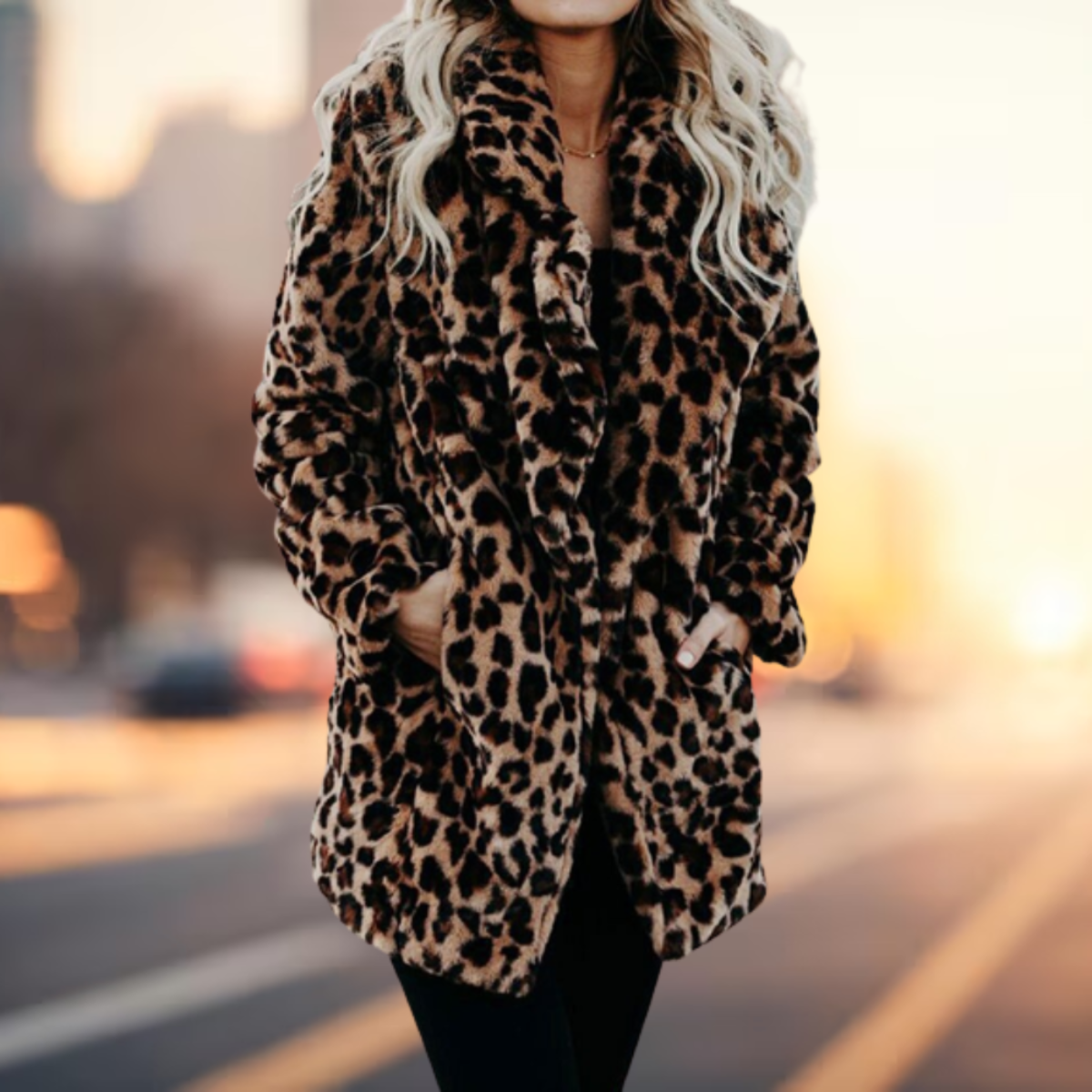 GR - The best cuddly elegance winter plush fur jacket