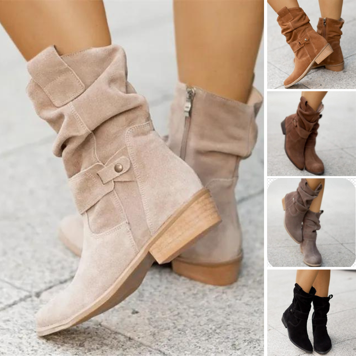 GR | Low-cut boots for women with style and comfort