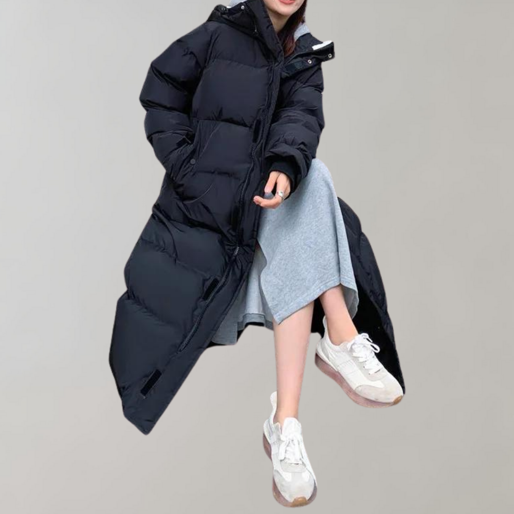 and long down jacket
