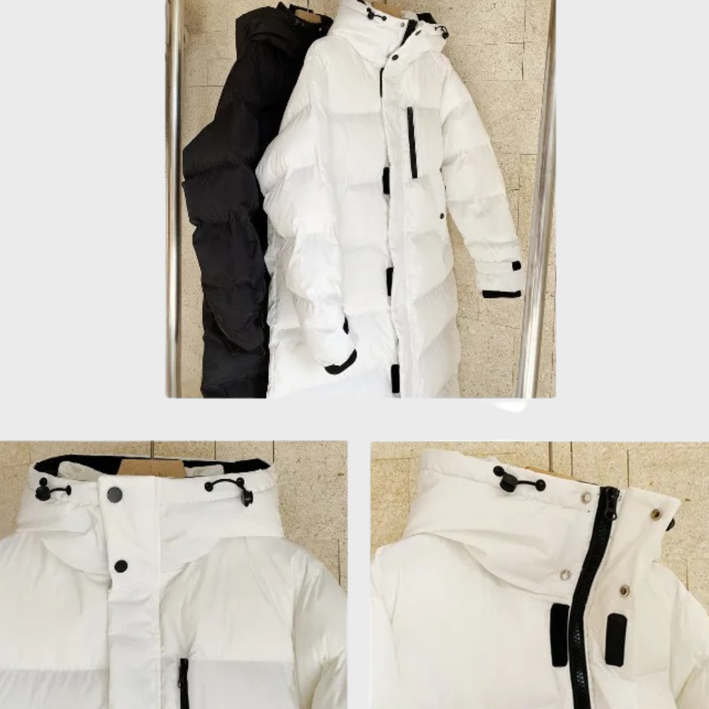 and long down jacket
