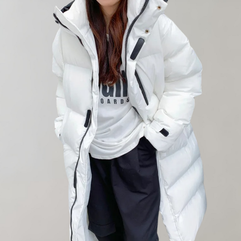 and long down jacket