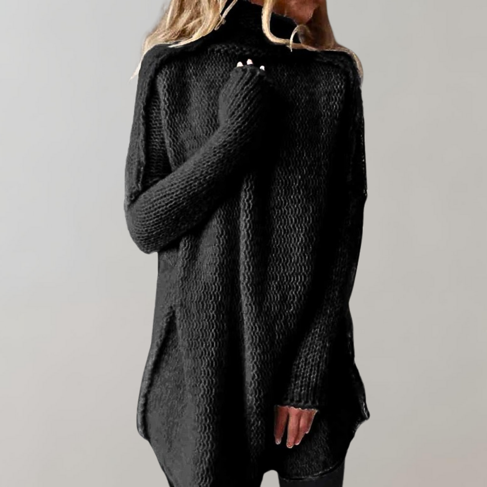 GR | Gemütlicher Winter Rollkragenpullover für Damen