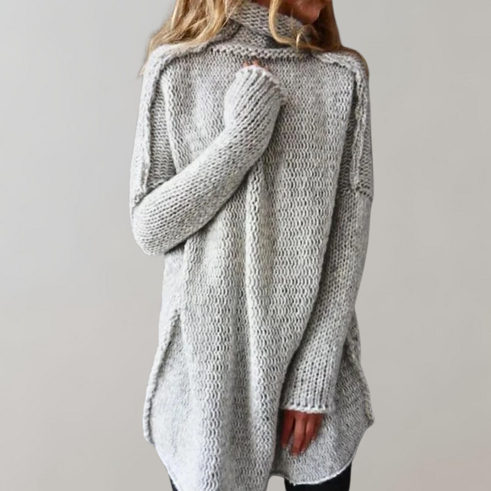 GR | Gemütlicher Winter Rollkragenpullover für Damen