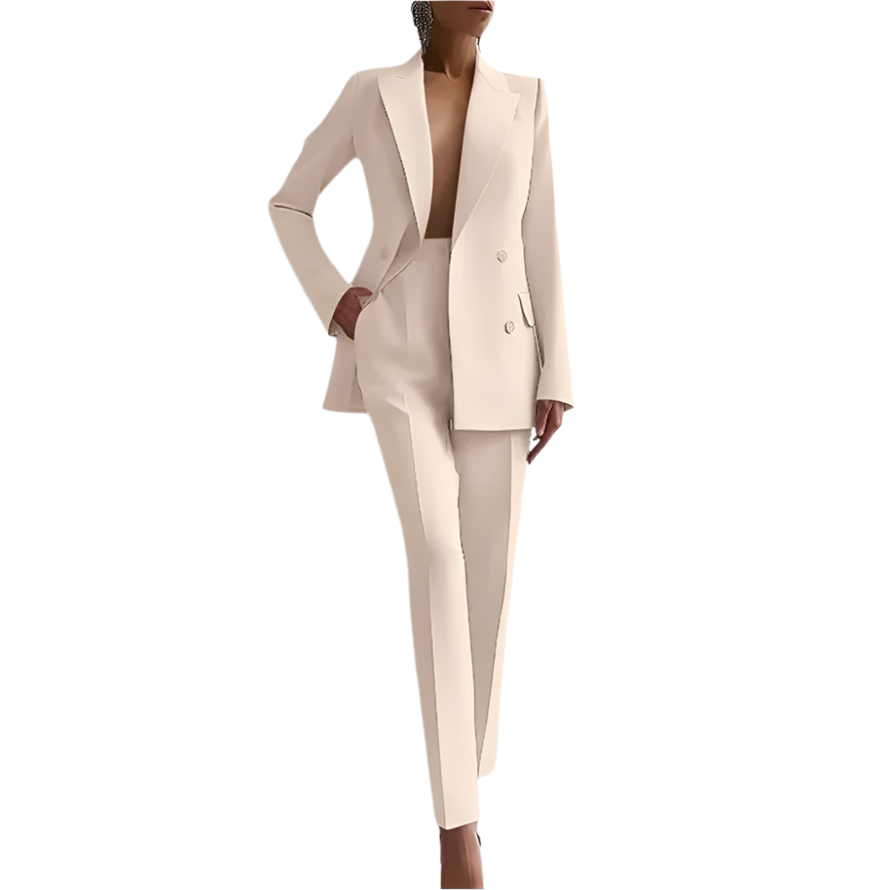 GR | Elegant double-breasted suit for women