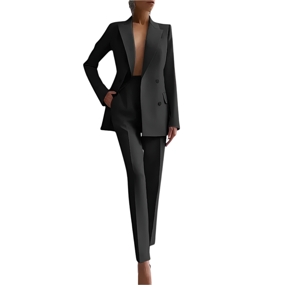 GR | Elegant double-breasted suit for women