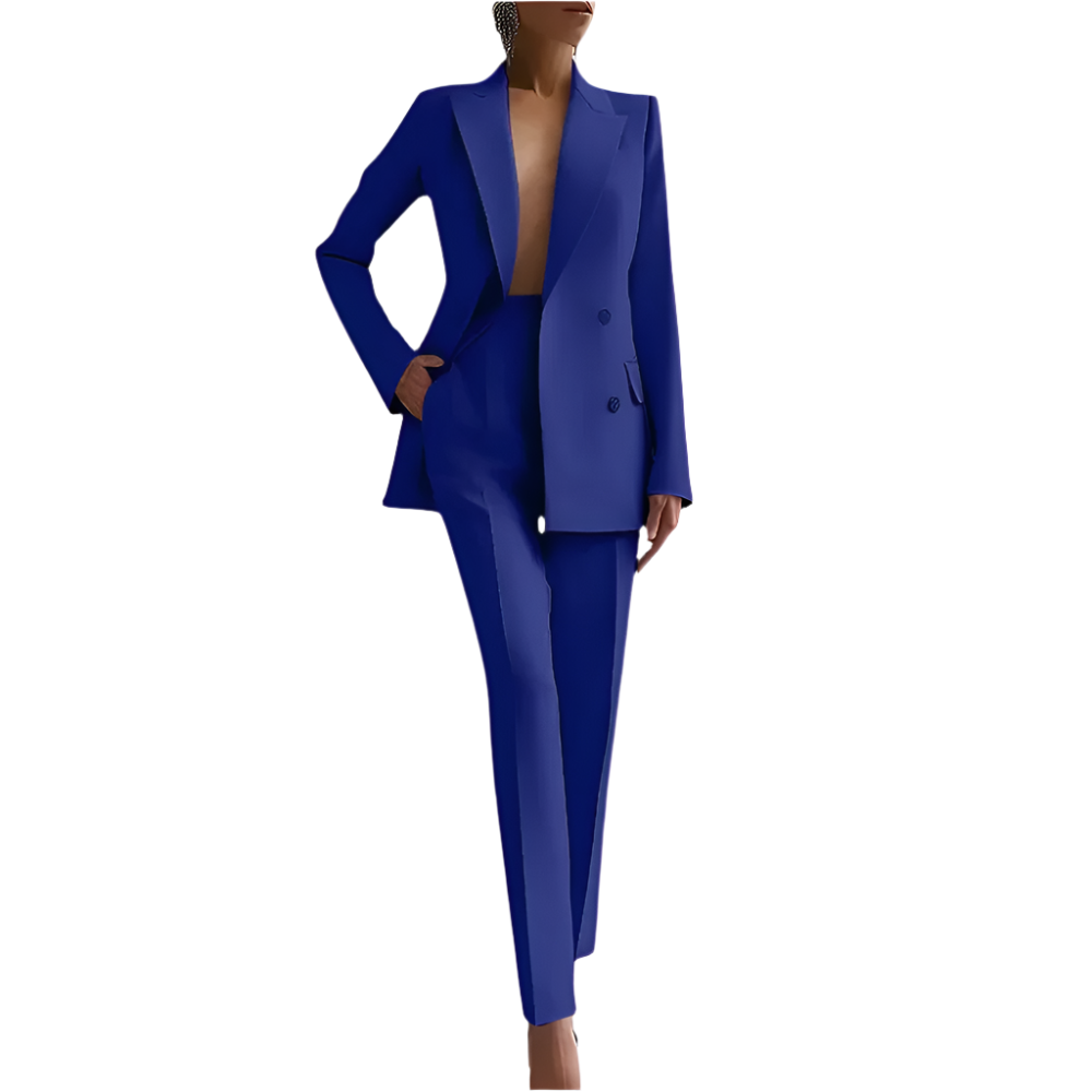 GR | Elegant double-breasted suit for women