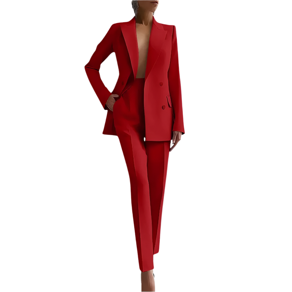 GR | Elegant double-breasted suit for women