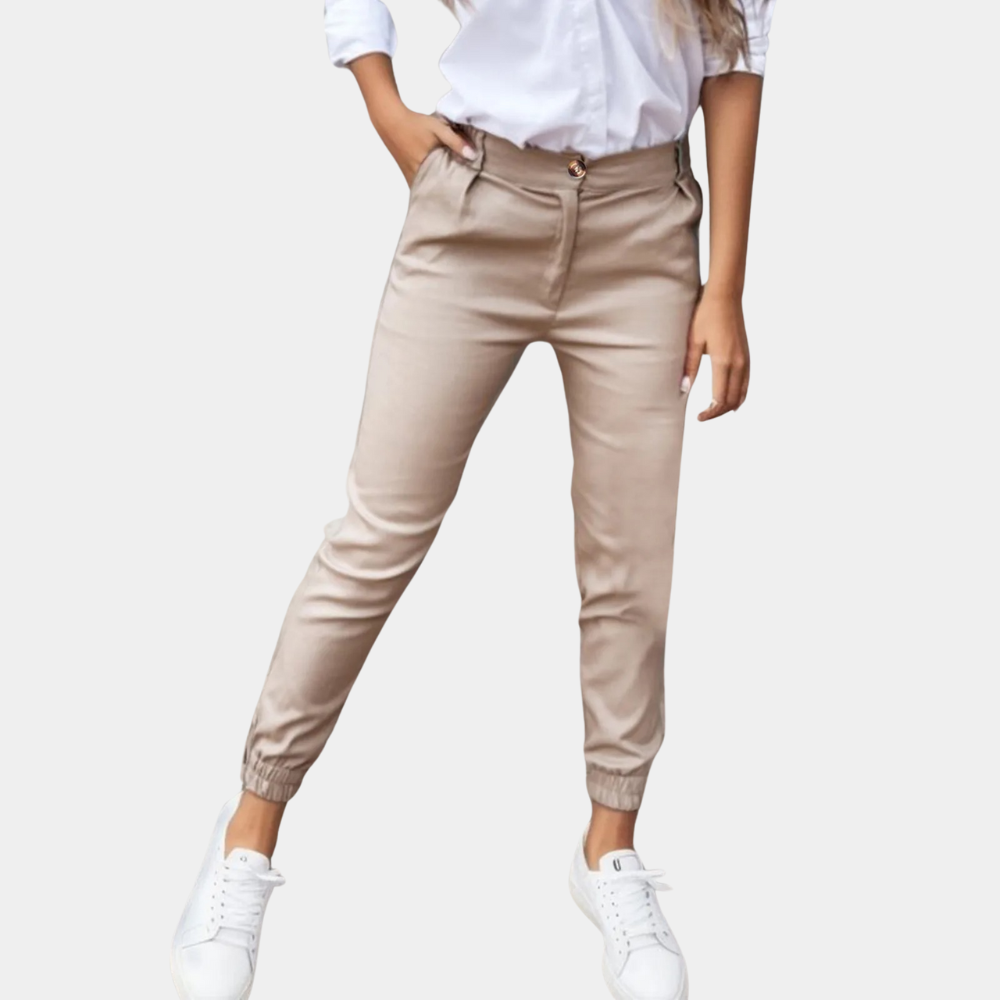 GR | Stylish women's trousers with narrow ankles