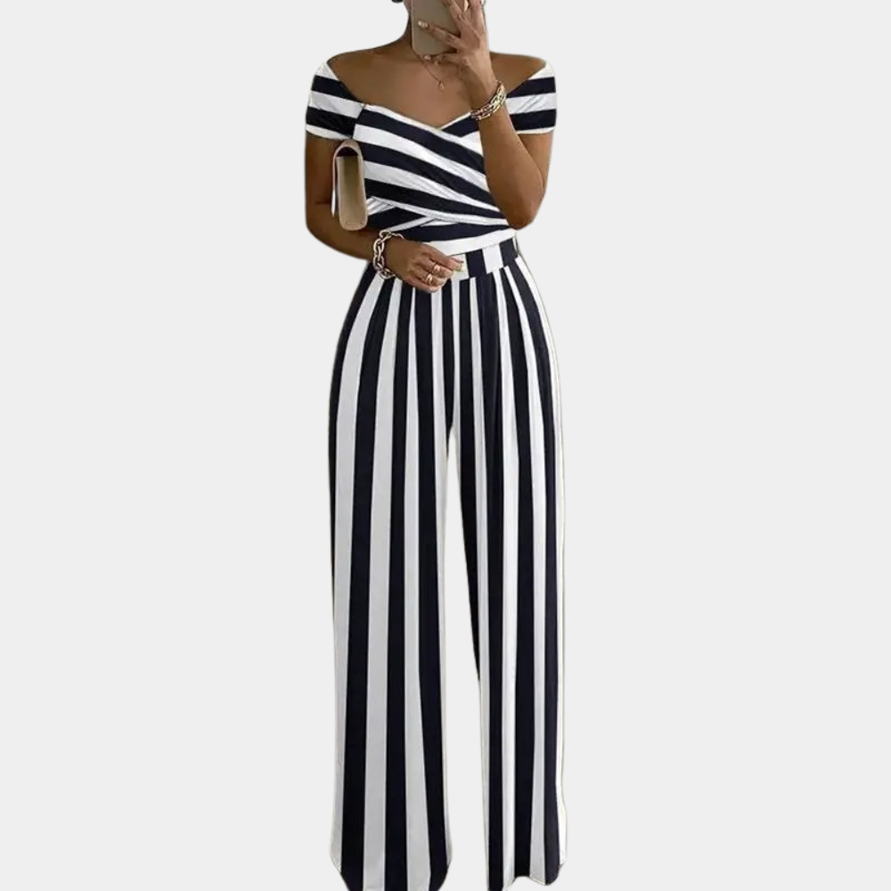 GR | Stylish Off-Shoulder Jumpsuit for Women