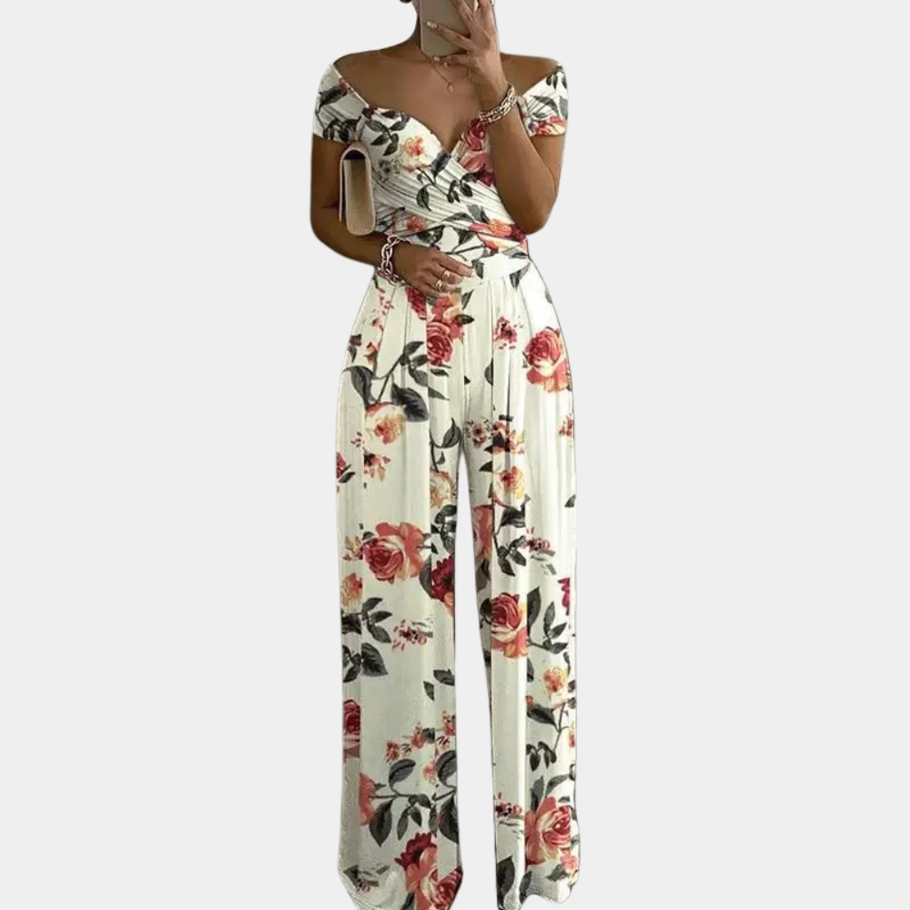 GR | Stylish Off-Shoulder Jumpsuit for Women