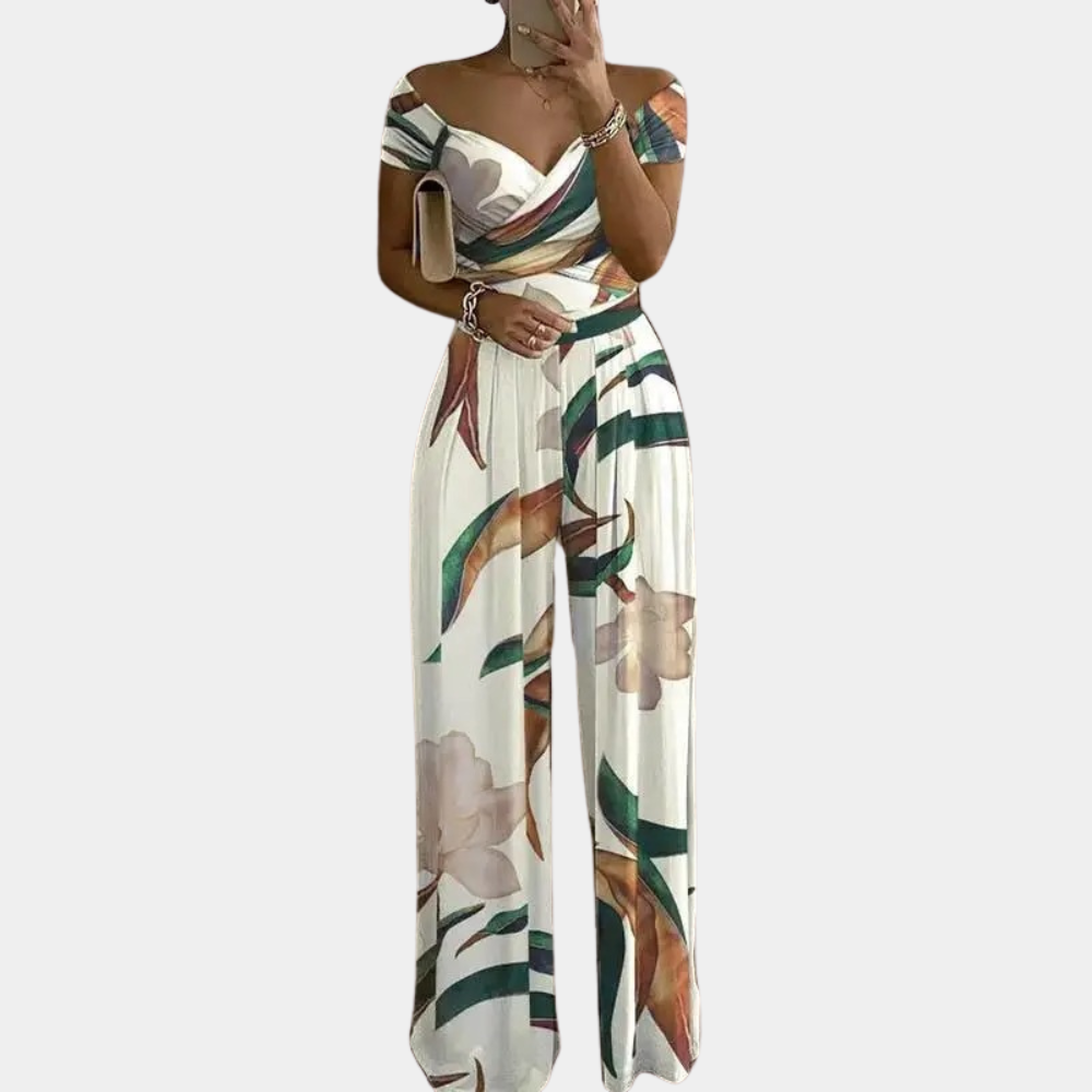 GR | Stylish Off-Shoulder Jumpsuit for Women