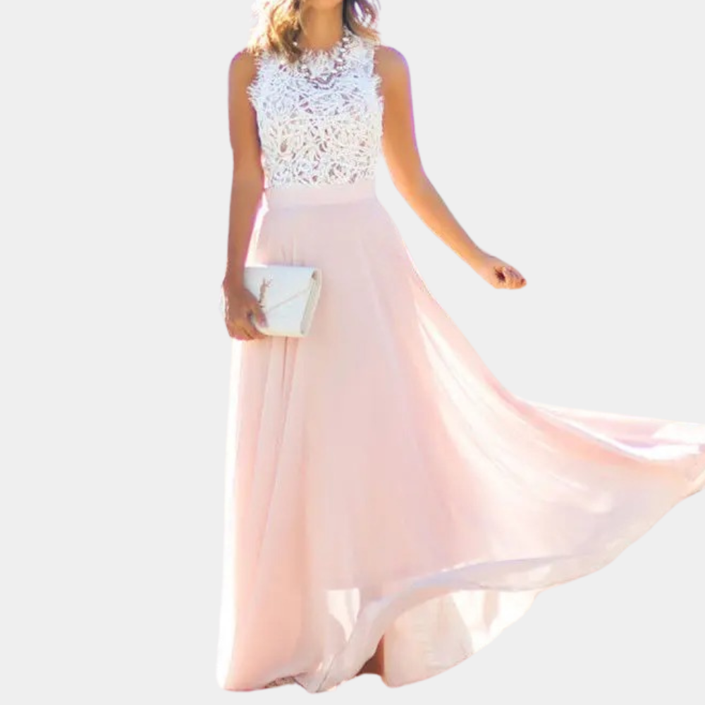 GR | Elegant women's dress with lace