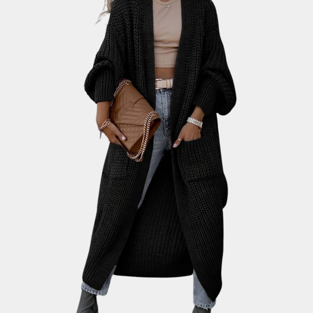 GR | Comfortable Long Knitted Women's Jacket