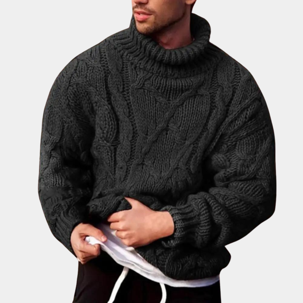 GR | Casual Gestrickter Winterpullover
