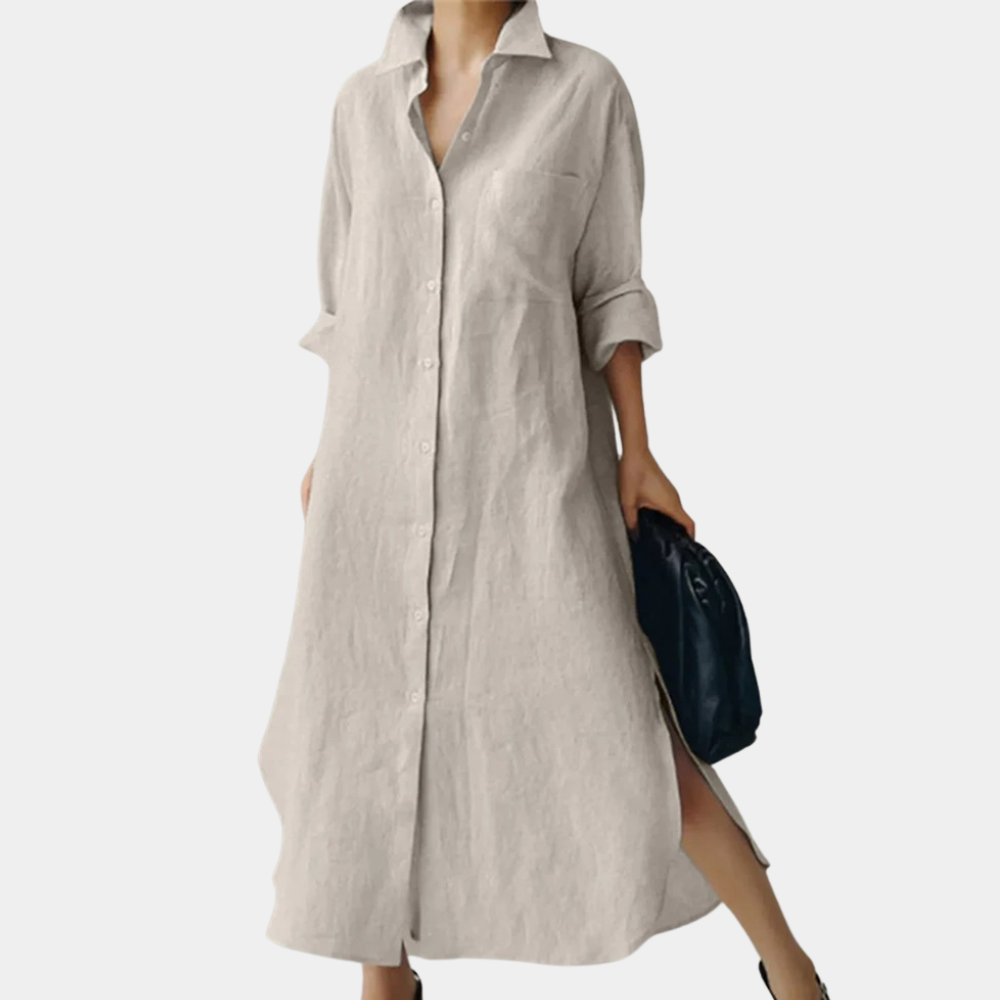 GR | Comfortable Shirt Dress for Women