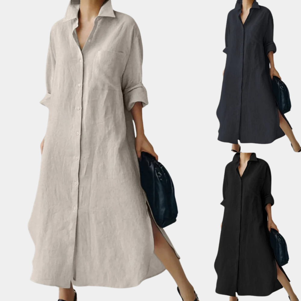 GR | Comfortable Shirt Dress for Women