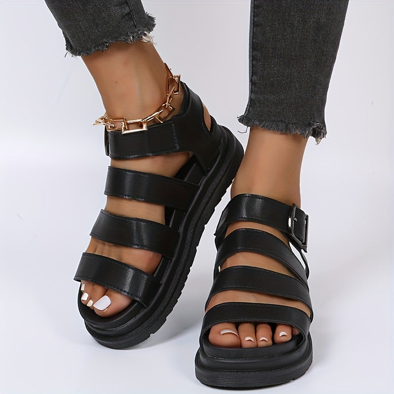 GR | Sandals with buckle straps