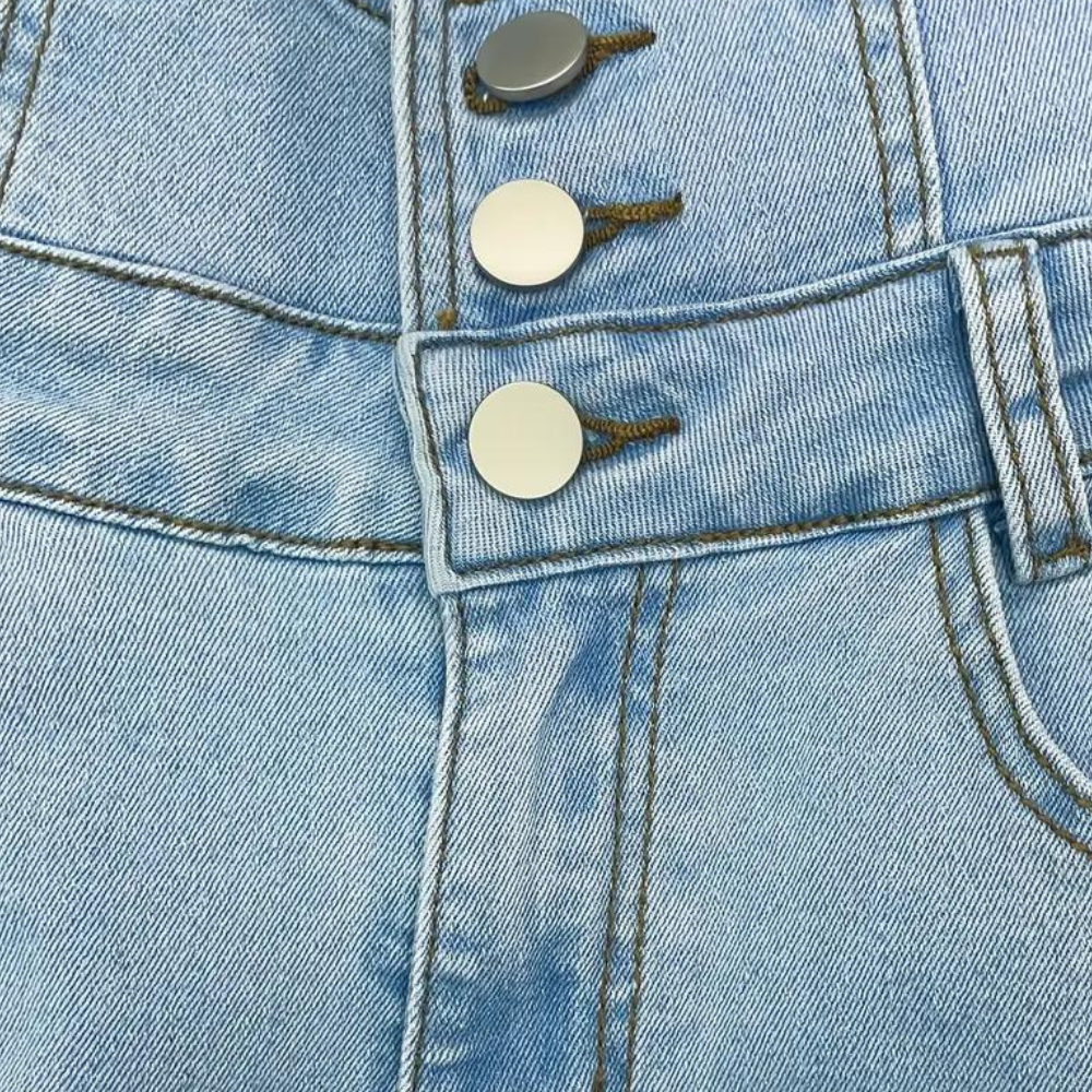 GR | Ripped High Waist Jeans for Women