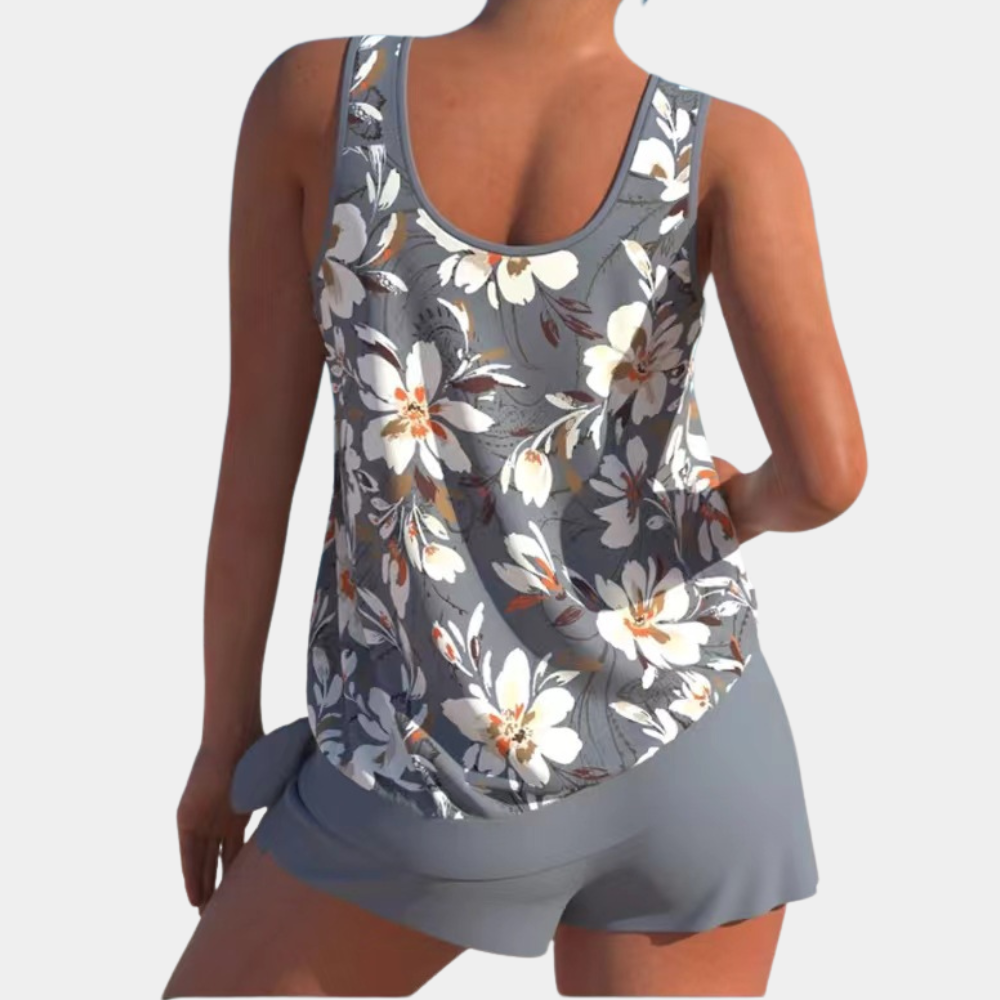 GR | Floral Tankini Set