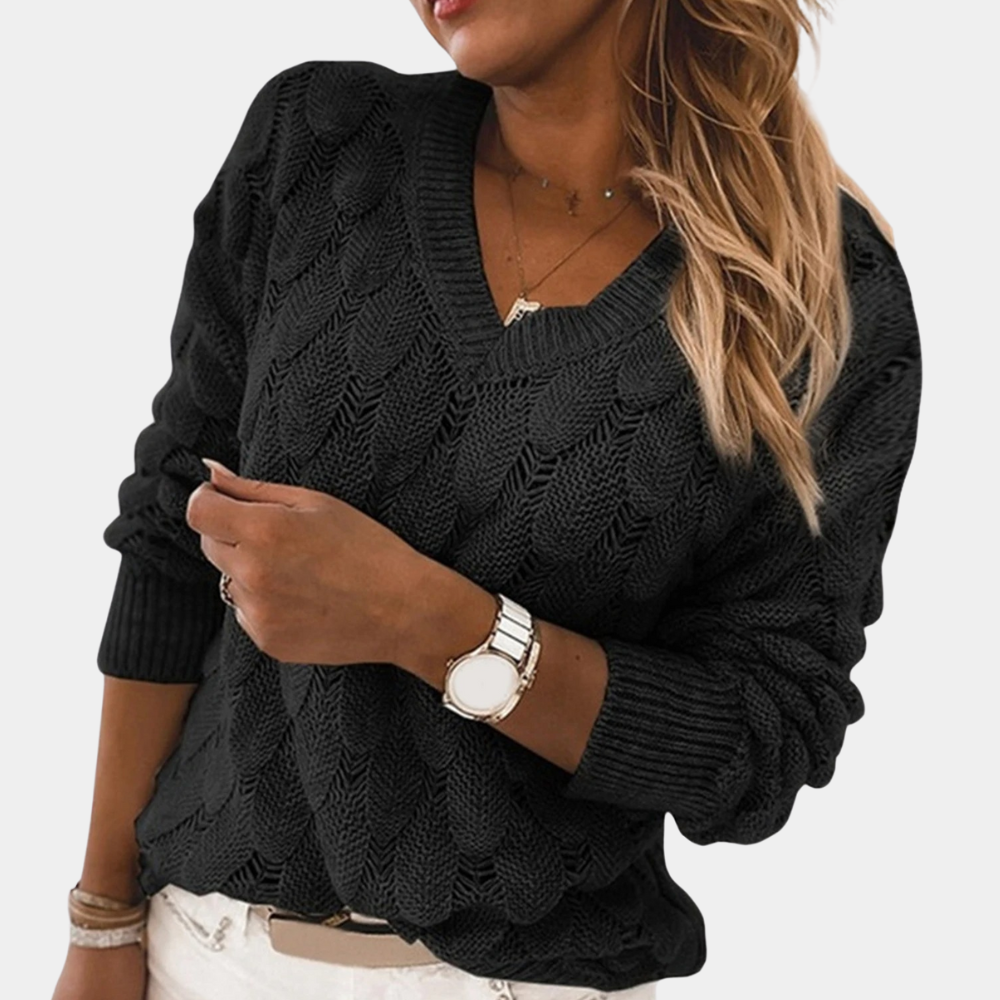 GR | Vielseitiger Strickpullover für Frauen