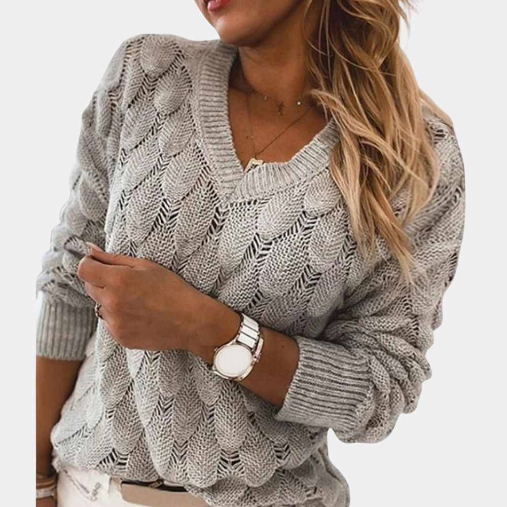 GR | Vielseitiger Strickpullover für Frauen