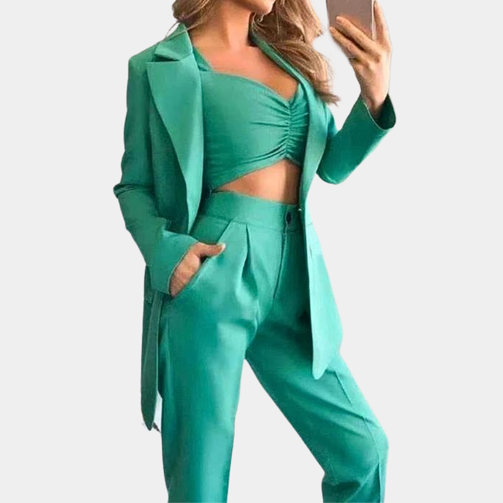 GR | 3-piece blazer set for women