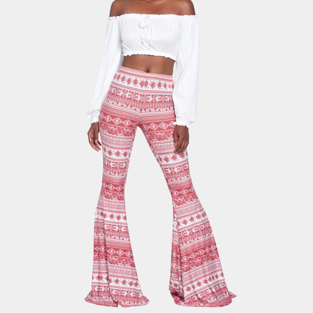 GR | Hosen mit Modernem Druck für Damen