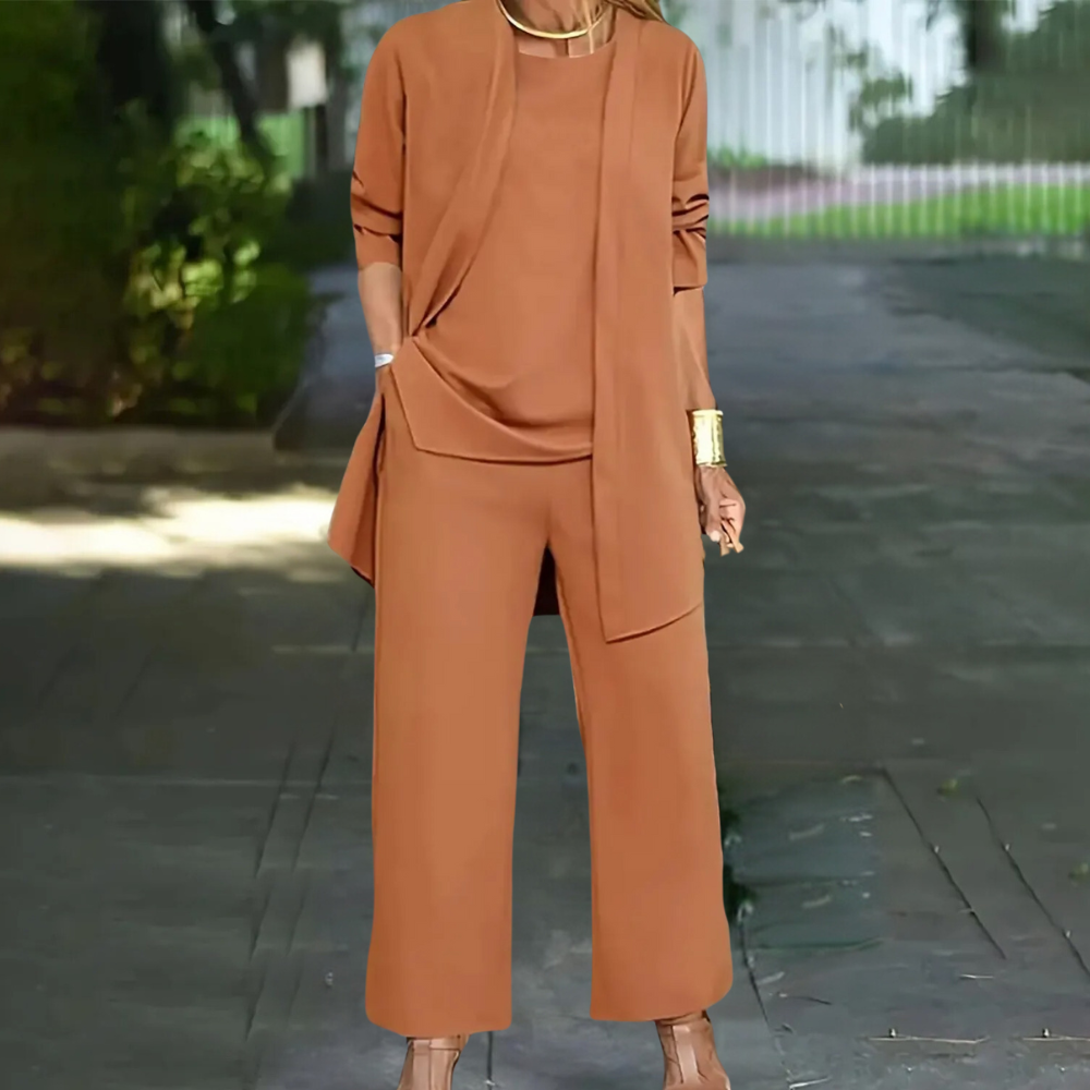 GR | Stylish, Casual 3-Piece Set for Women