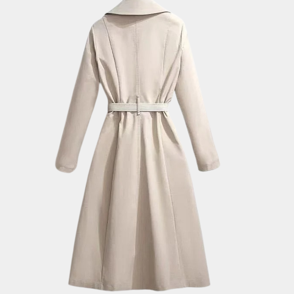 GR | Stylish women's trench coat with belt